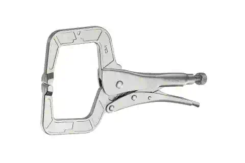 Locking C-Clamp with Regular Tip (EU type)